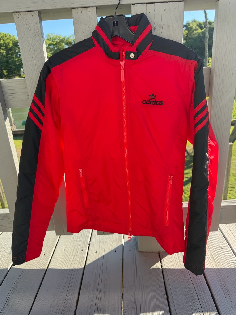 Adidas Women’s full-zip lightweight outerwear jacket - size S